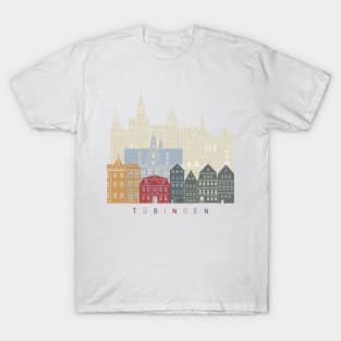 Tübingen skyline poster T-Shirt